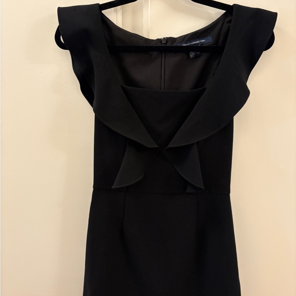 French Connection Elegant Black Mini Dress